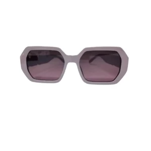 Gafas de sol rectangulares con remaches de Metal para hombre y mujer